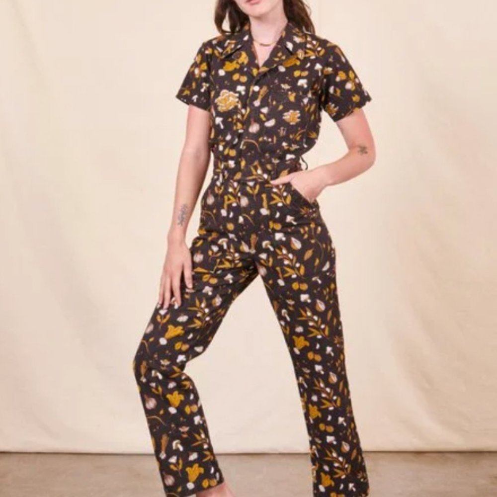 Big Bud Press Cookbook Short Sleeve Jumpsuit - Small